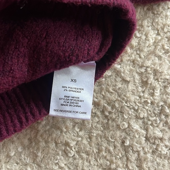 Hippie, rose passion, plum sweater - Picture 3 of 6